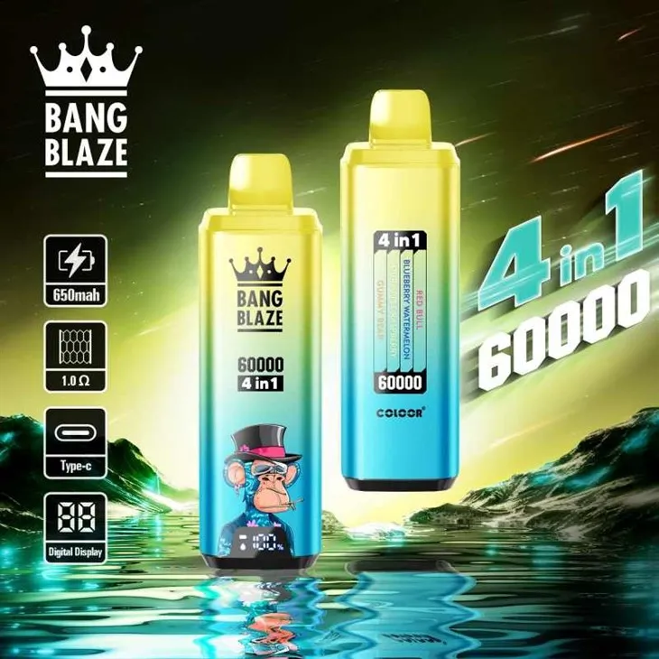 BANG BLAZE 60000 PUFFS 4 IN 1 FLAVOR VAPE