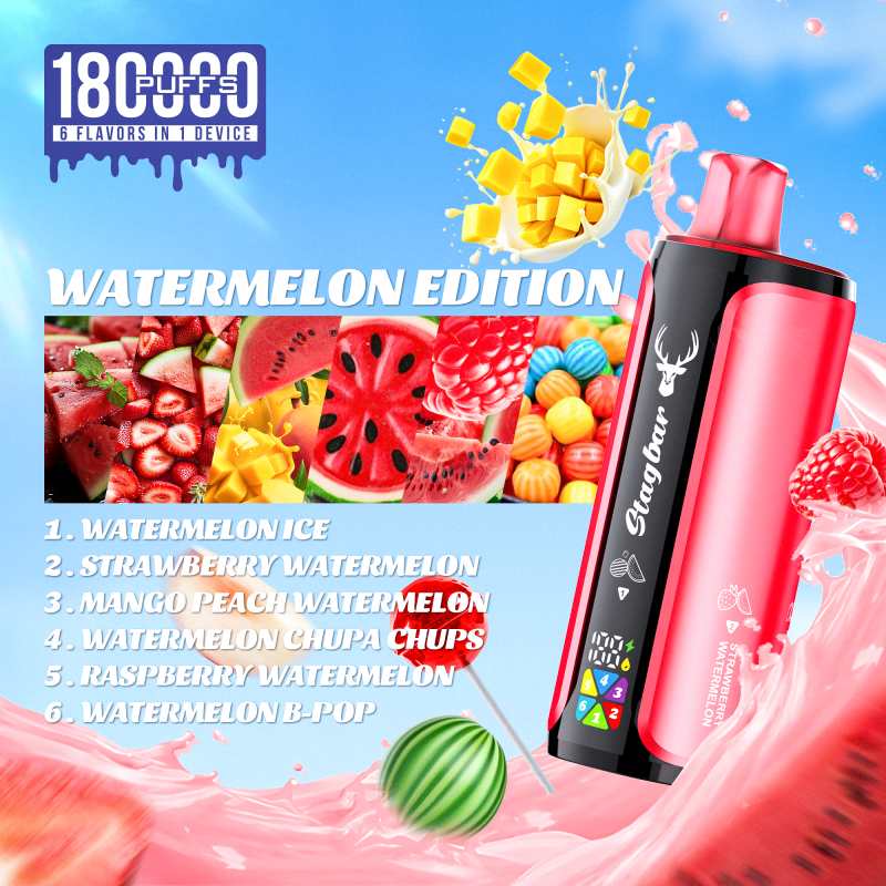 Stag bar 6in1 180000 Puffs 17 Stag bar 6in1 180000 Puffs 17