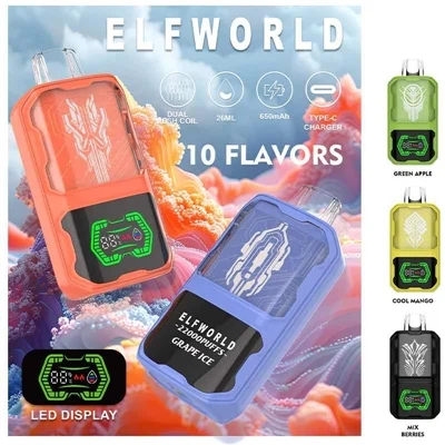 ELFWORLD AI22000, Rokok Elektronik Sekali Pakai yang Ajaib