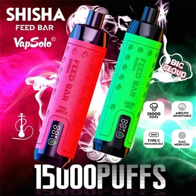 Apa tinjauan produk dari vapsolo feed bar Shisha 15000?