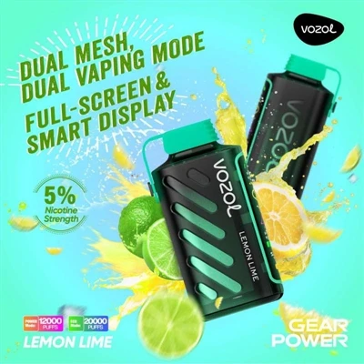 Berapa lama vozol gear power 20000 dapat digunakan?