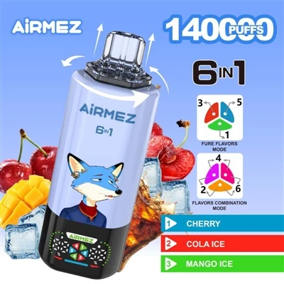 Airmez 6-in-1 140000: Mendefinisikan Ulang Kinerja Dan Pengalaman Rokok Elekt...
