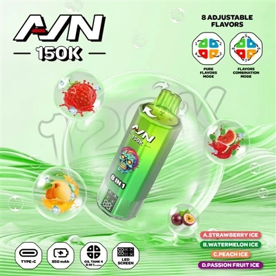 AIM AVN 150K PUFFS – Rokok E-Sekali Pakai Generasi Baru|60mL Kapasitas Besar|...