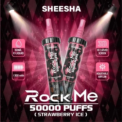 RockMe SHISHA 50000 VAPE-Analisis Mendalam: Saat Rokok E-Sekali Pakai Benar-B...