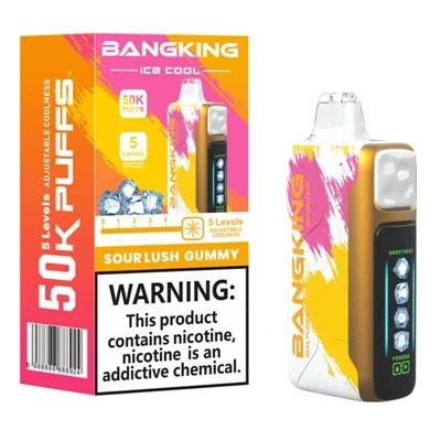 BANGKING ICE COOL 60K Tinggi-Vaporizer Elektronik Es Sekali Pakai yang Dapat ...