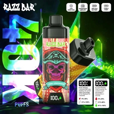 Rokok E-Sekali Pakai Razz Bar 40K: Pengalaman Baru Dengan Kapasitas Tinggi da...