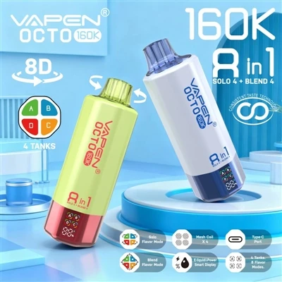 Berbagai Rasa, Tanpa Kompromi: Bagaimana Vapen Octo 160K 8in1 Mendefinisikan ...