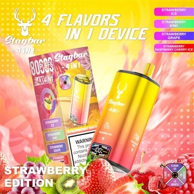 Rekomendasi Saluran Grosir Hotsellvape: Stag Bar 4in1 80000 Puffs - Analisis ...