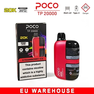POCO 20000: Rokok elektrik sekali pakai yang memberikan keseimbangan antara d...