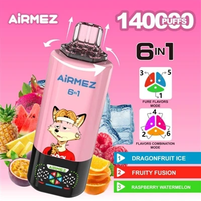 Airmez Fox 140000: Mengantar Era Baru Vape Sekali Pakai