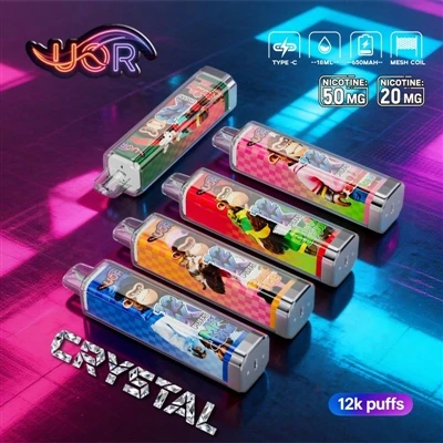 UOR CRYSTAL 12K: Pengalaman Profesional dalam Vape Sekali Pakai