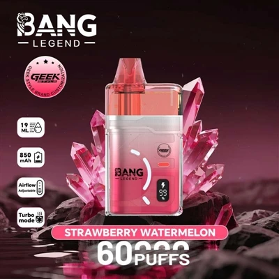 BANG LEGEND 60K: Tren Baru Anda dalam Gaya Hidup Rokok Elektrik