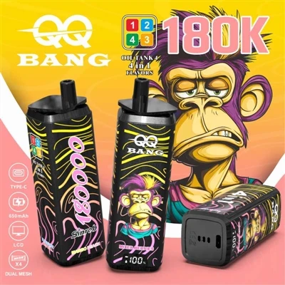 QQ BANG 180K 4in1: Pengalaman Vape Terbaik Dengan Empat Rasa Sekaligus