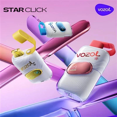 VOZOL STAR CLICK 50000 PUFFS: Ketinggian Baru Untuk Rokok E-Sekali Pakai