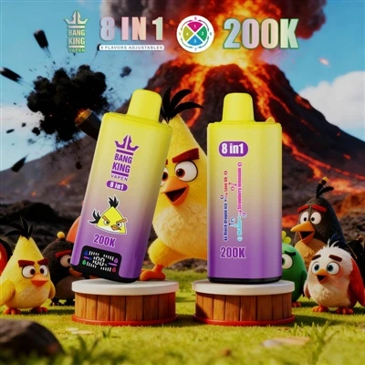 BANG KING VAPEN 8IN1 200K: Pengalaman Rokok E-Baru Bagi Kaum Muda Trendi