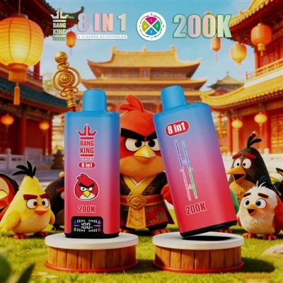 BANG KING VAPEN 200K 8IN1: Pengalaman Rokok E-Terbaik Dengan Berbagai Rasa da...