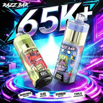 Razz Bar 65K+: Rokok yang Membuat Anda Lupa Pernah Mengganti Rokok E-.