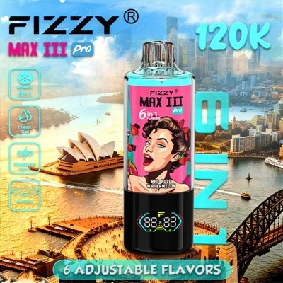 Fizzy MAXIII Pro 120K: Saat-rokok elektrik menjadi 'bebas khawatir-,' Pengala...