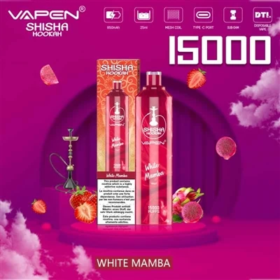 VAPEN SHISHA HOOKAH 15000: Rokok-E-Berkapasitas Tinggi yang Memberikan Pengal...