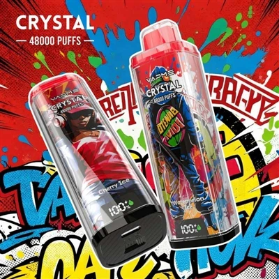 VAPME CRYSTAL 48000: Rokok-Sekali Pakai Berkapasitas Tinggi yang Sangat Cocok...