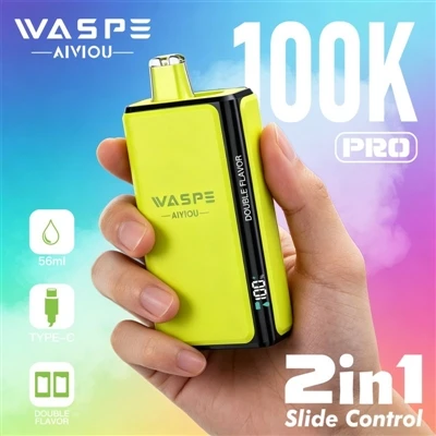 Waspe Double Flavour 100K Pro: Saat Vaping Mulai Mengatakan Tidak Pada 'Kebos...
