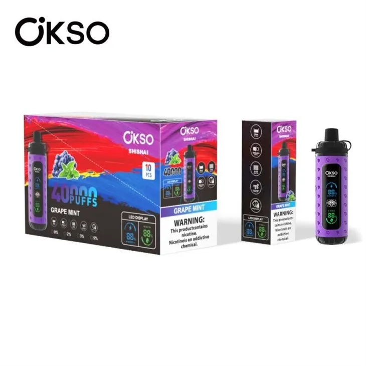 00grape mint_OKSO Shisha Max 40000