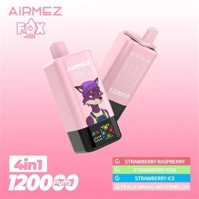 AirMez Fox 120000 4 dalam 1 puffs