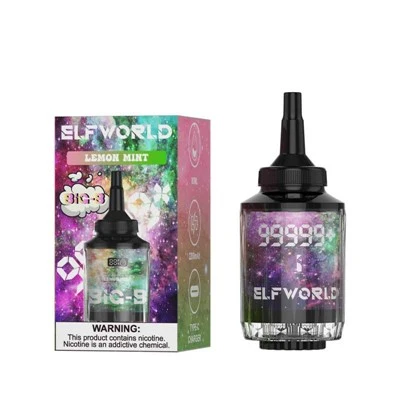 Elfworld ganda raksasa hookah shisha 99999+ puffs