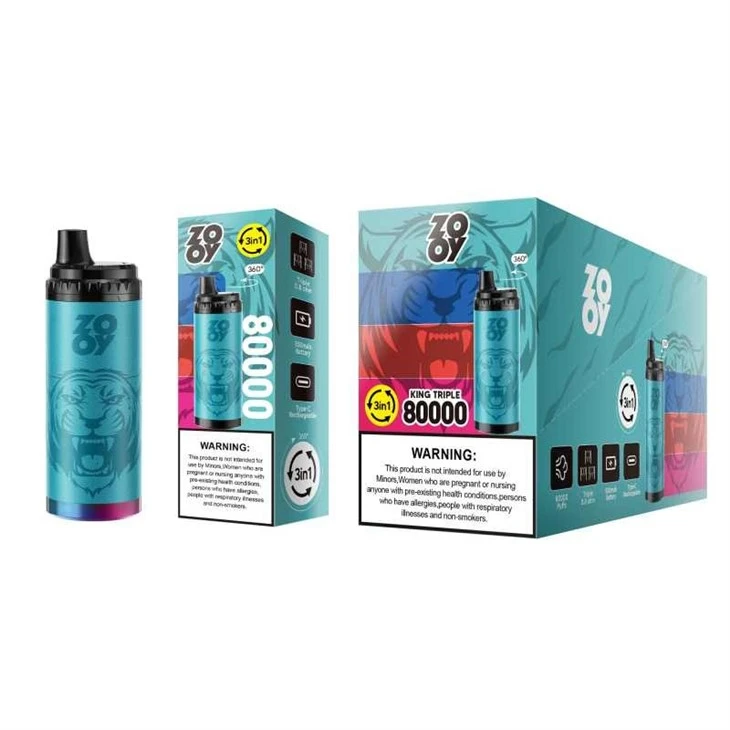 ZOOY KING 3 in 1 80K PUFFS best